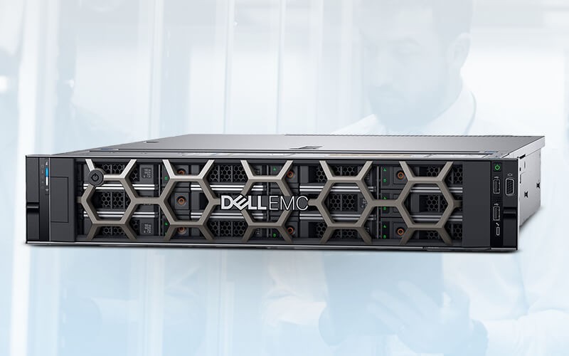 Equip your data center to handle any workload with Dell’s PowerEdge™ rack servers Dell PowerEdge rack server image