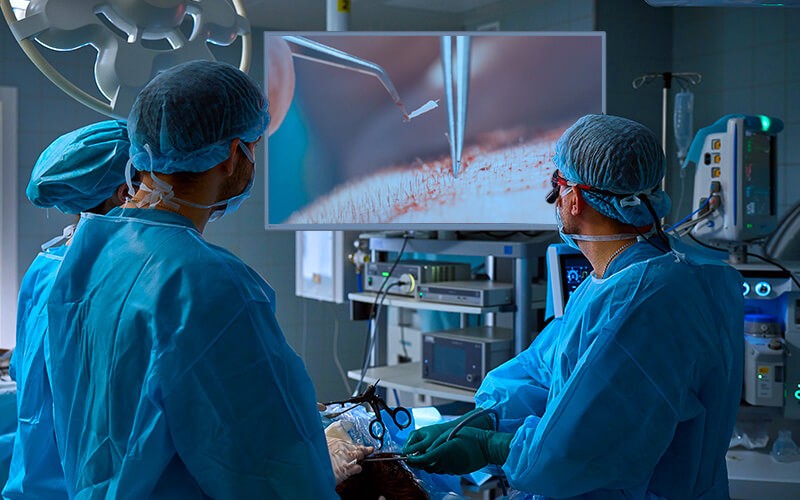 EIZO display being used in operating room 