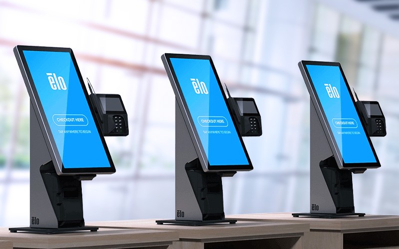 Elo's interactive kiosks, available from Insight, offer versatile applications from retail to hospitality to healthcare. Elo Modular self-service kiosks
