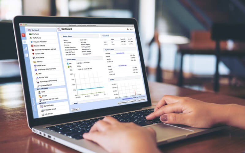 GFI Software Kerio Control to safeguard your network traffic GFI Software screenshot