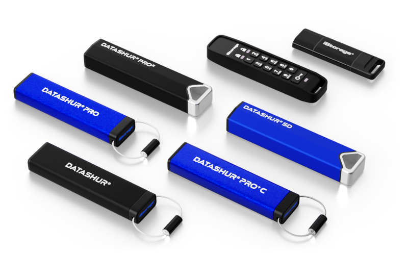 Safely take your data with you. Encrypted storage