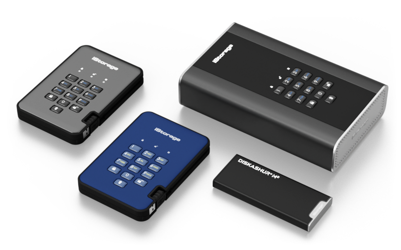 Secure solutions for large data storage SSD and HDD storage