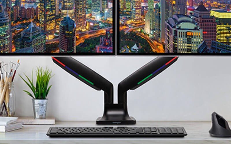 Built for work and life Kensington two monitors