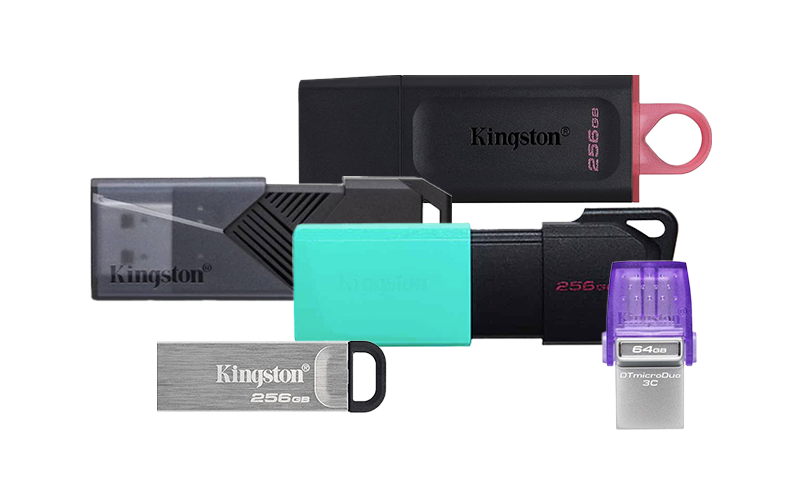 USB flash drives Kingston USB drives and flash drives family