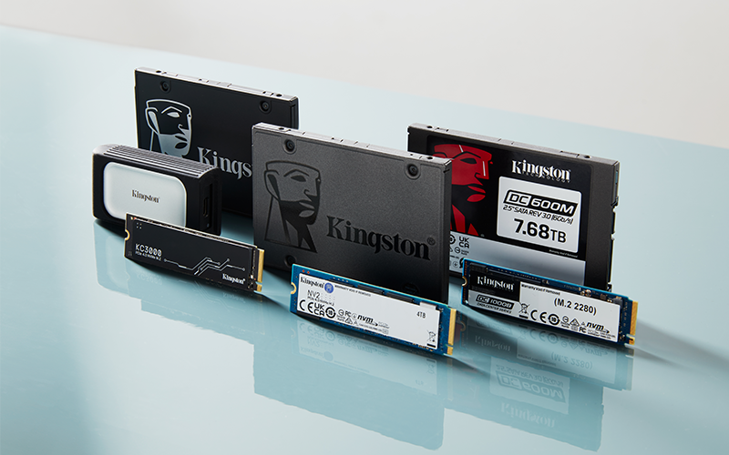 Revive computer speed with SSD. Kingston SSD family