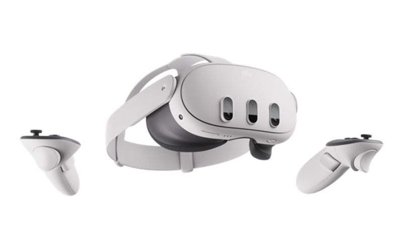 A mixed-reality headset that lets you jump into full immersion Meta Quest 3 device