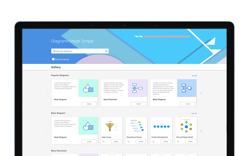 Microsoft Visio makes it easy to simplify complex information with professional diagrams Microsoft Visio screenshot displayed