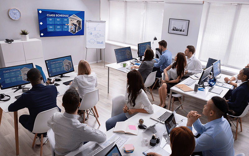 Easy to maintain display wall mounts Easy to maintain display wall mounts