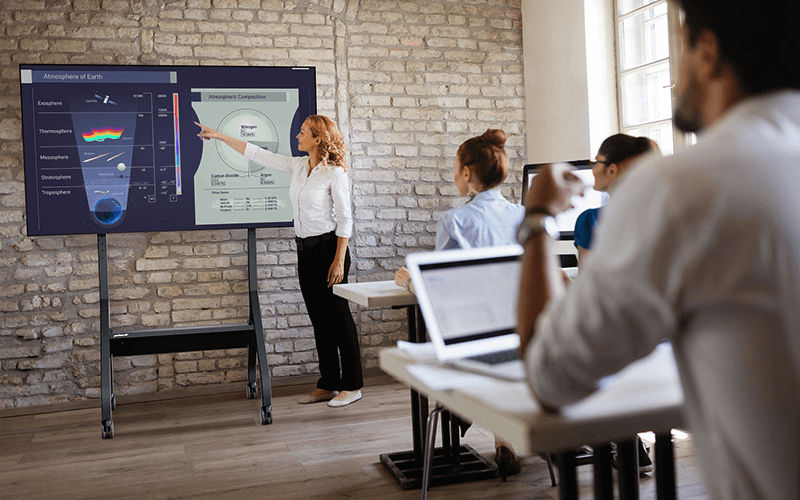 Interactive display carts Interactive display carts