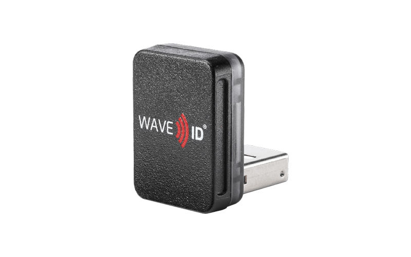 The WAVE ID Nano reader incorporates all the features of desktop and surface-mount readers WAVE ID Nano
