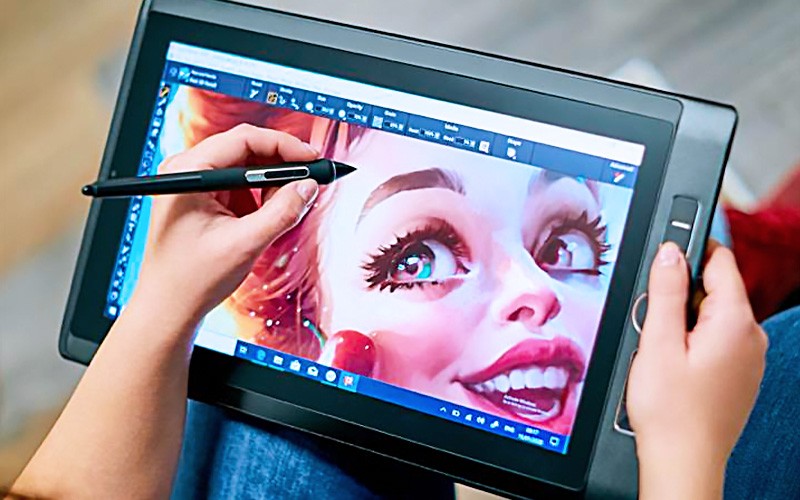 Wacom tablets are ideal for drawing and sketching, as well as for in-classroom use Wacom display tablet