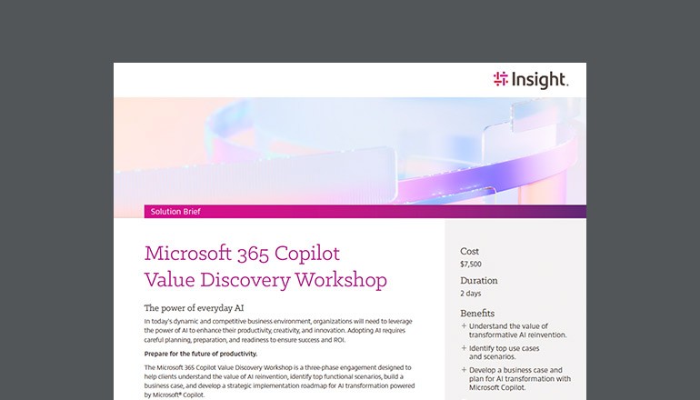 Microsoft 365 Copilot Discovery Workshop Microsoft 365 Copilot Discovery Workshop